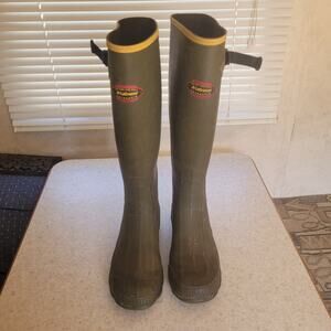 LaCrosse Grange 18 Rubber Boots Cleated Hunting Farm Work Scent Free Mens 8